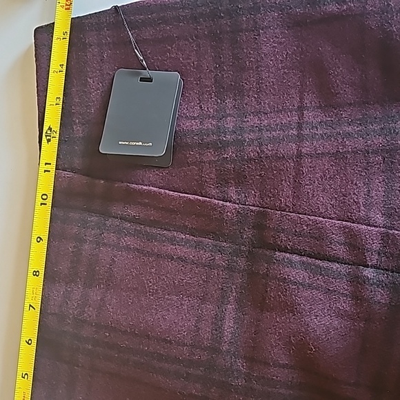 Dalia Flannel Mini Skirt Size 6‎ Purple/ Black - Picture 14 of 15